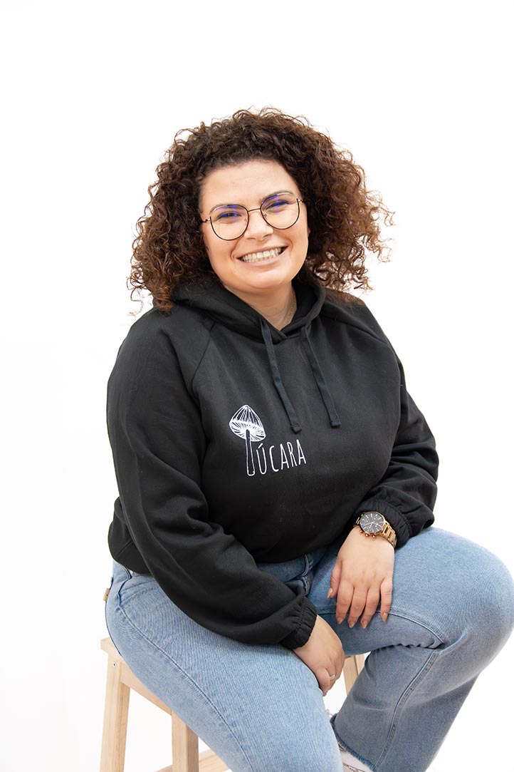 Lígia Contente, fundadora da Púcara - loja de produtos personalizados