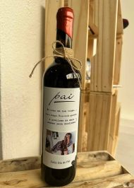 Garrafa de Vinho com Rótulo Personalizado Dia do Pai